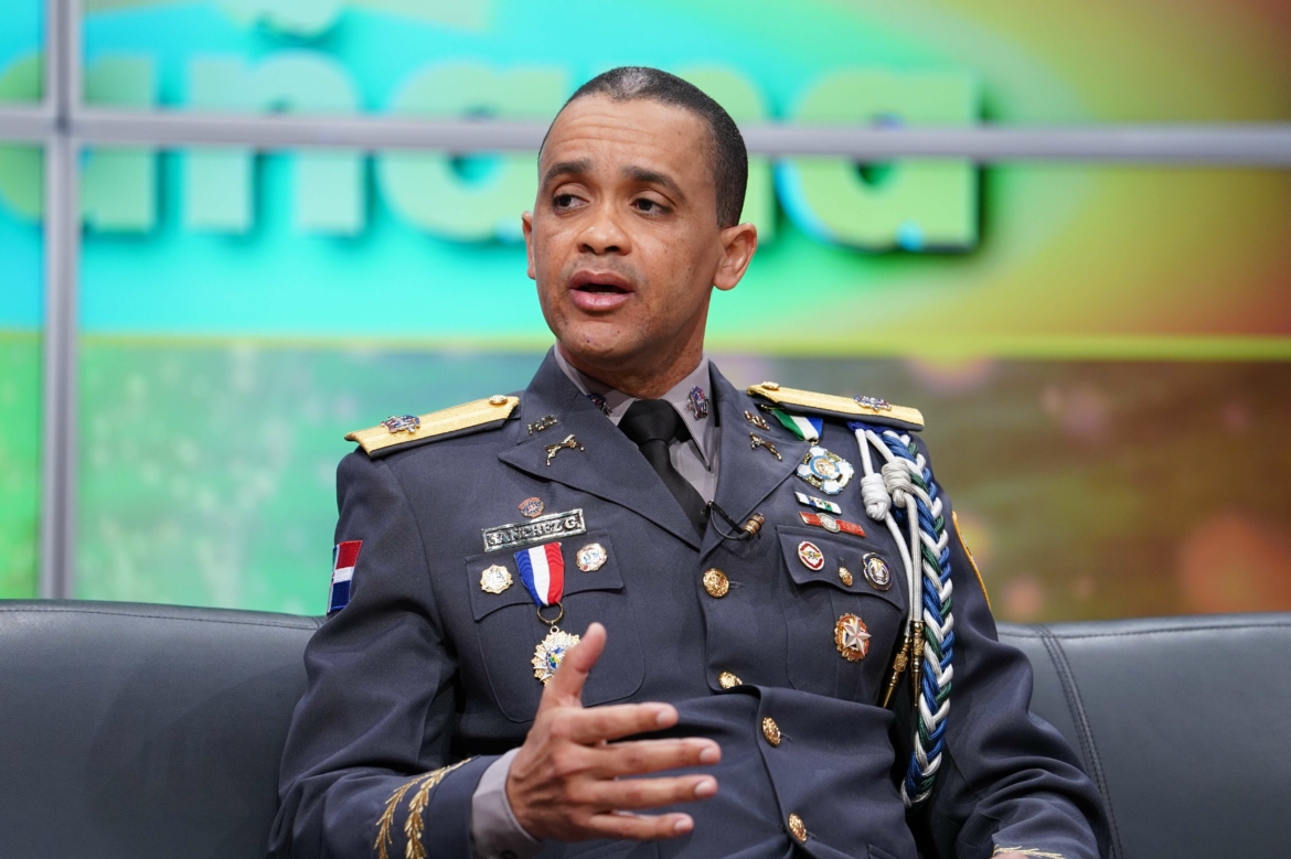 Director de la PN, mayor general Edward Sánchez González