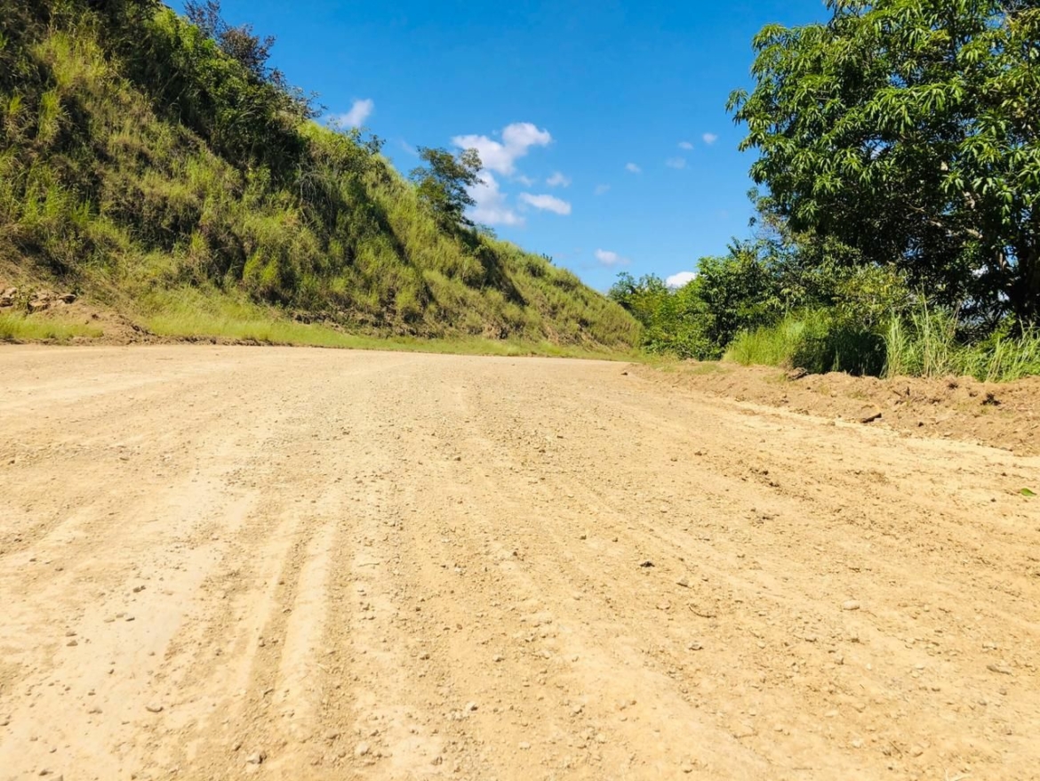 Rumbo a los 35 kilómetros de la Carretera Internacional.