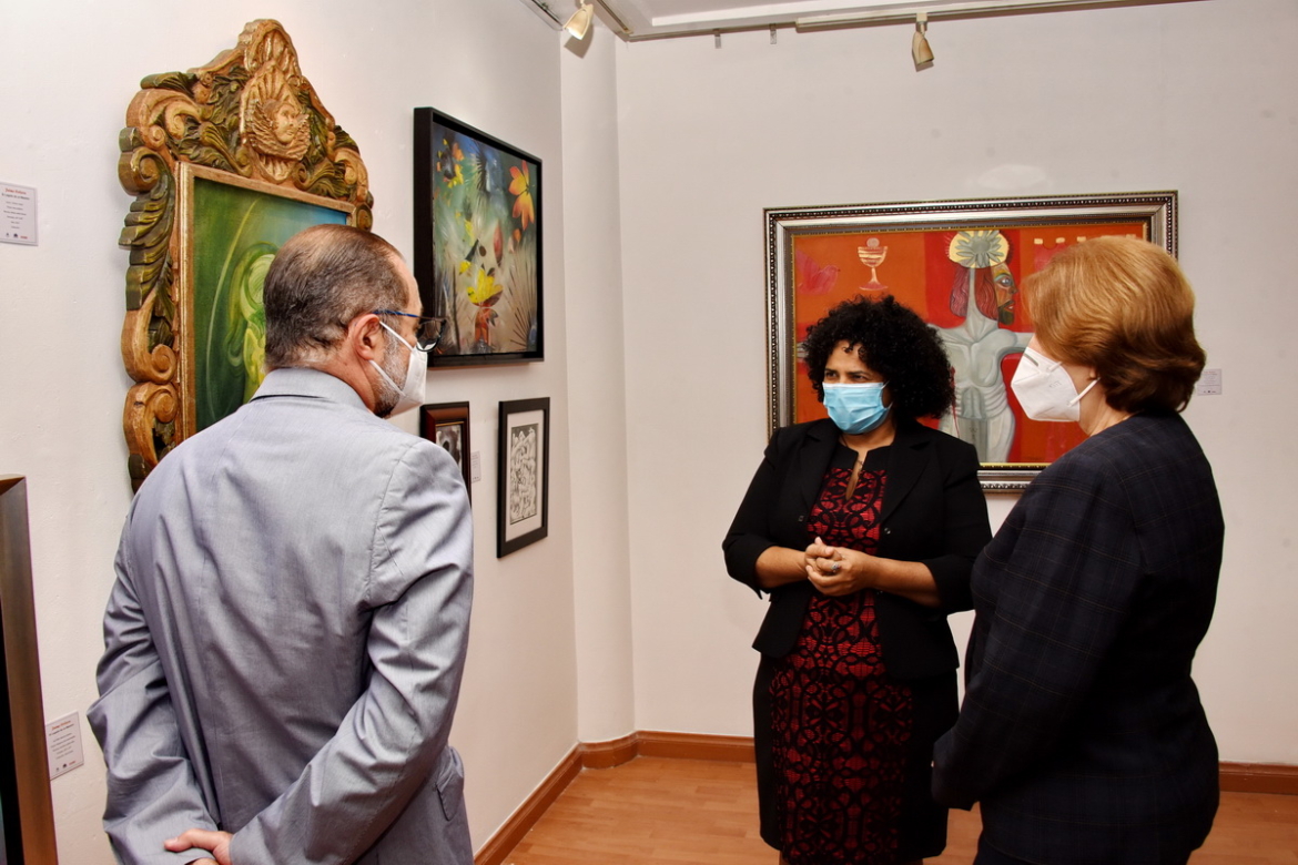 Inauguración de exposición El legado de un maestro en honor a Jaime Colson.