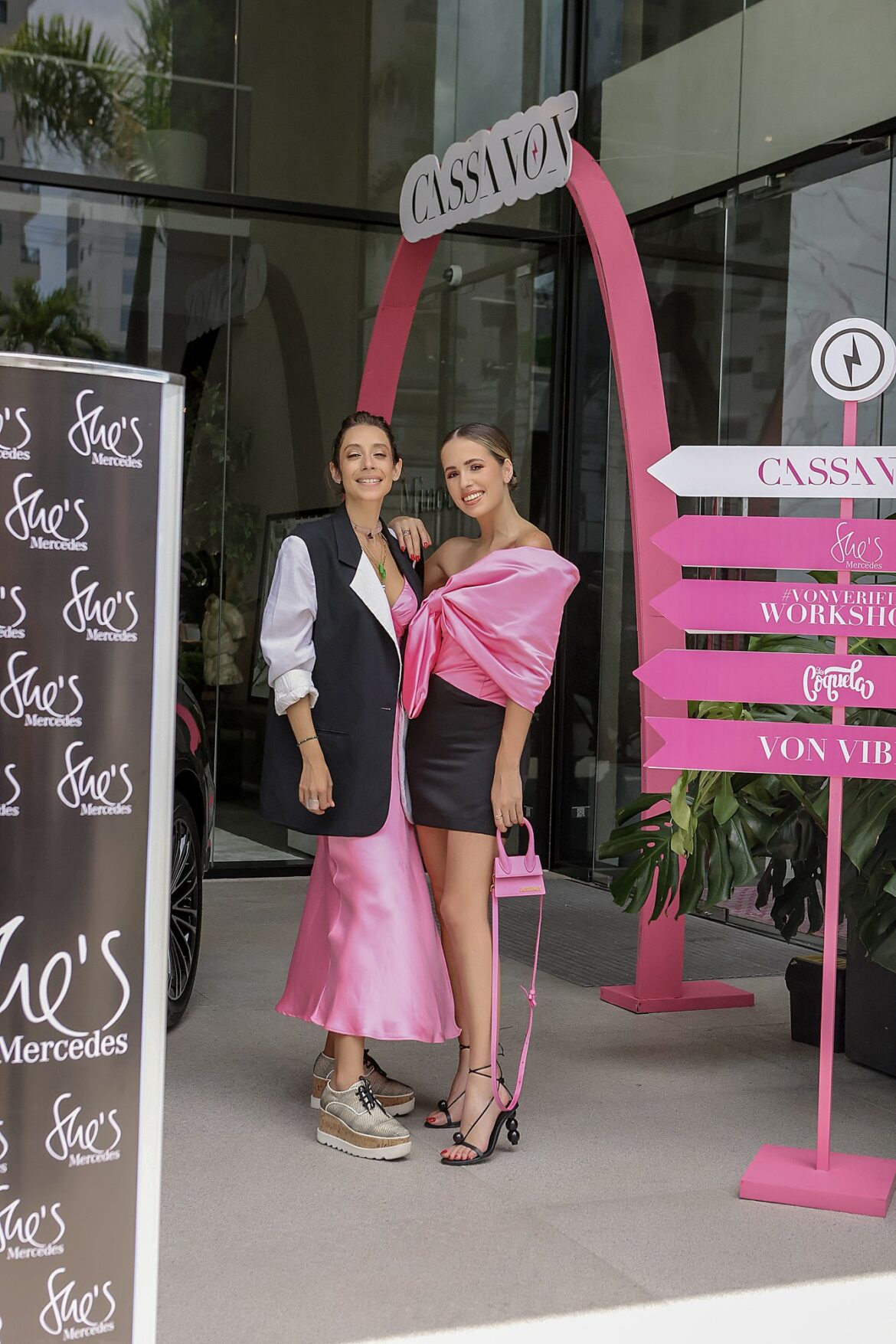 Francesca Robiou (FR & Group) y Danielle Barkhausen (Von)