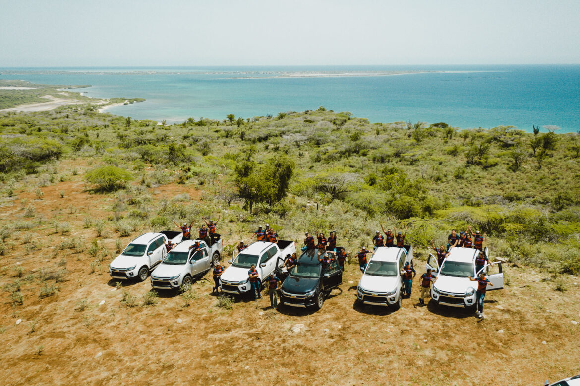 Los invitados disfrutan de la Colorado en las alturas.