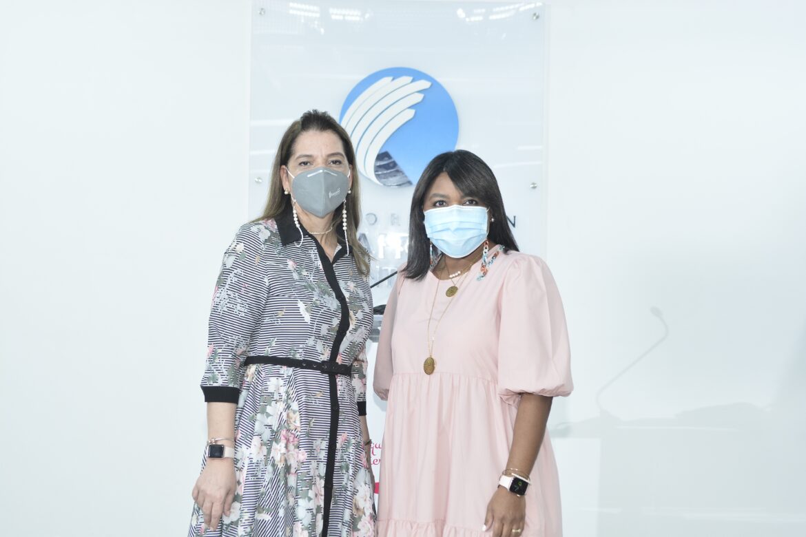 Aury Fernández y Jomery Rosario.