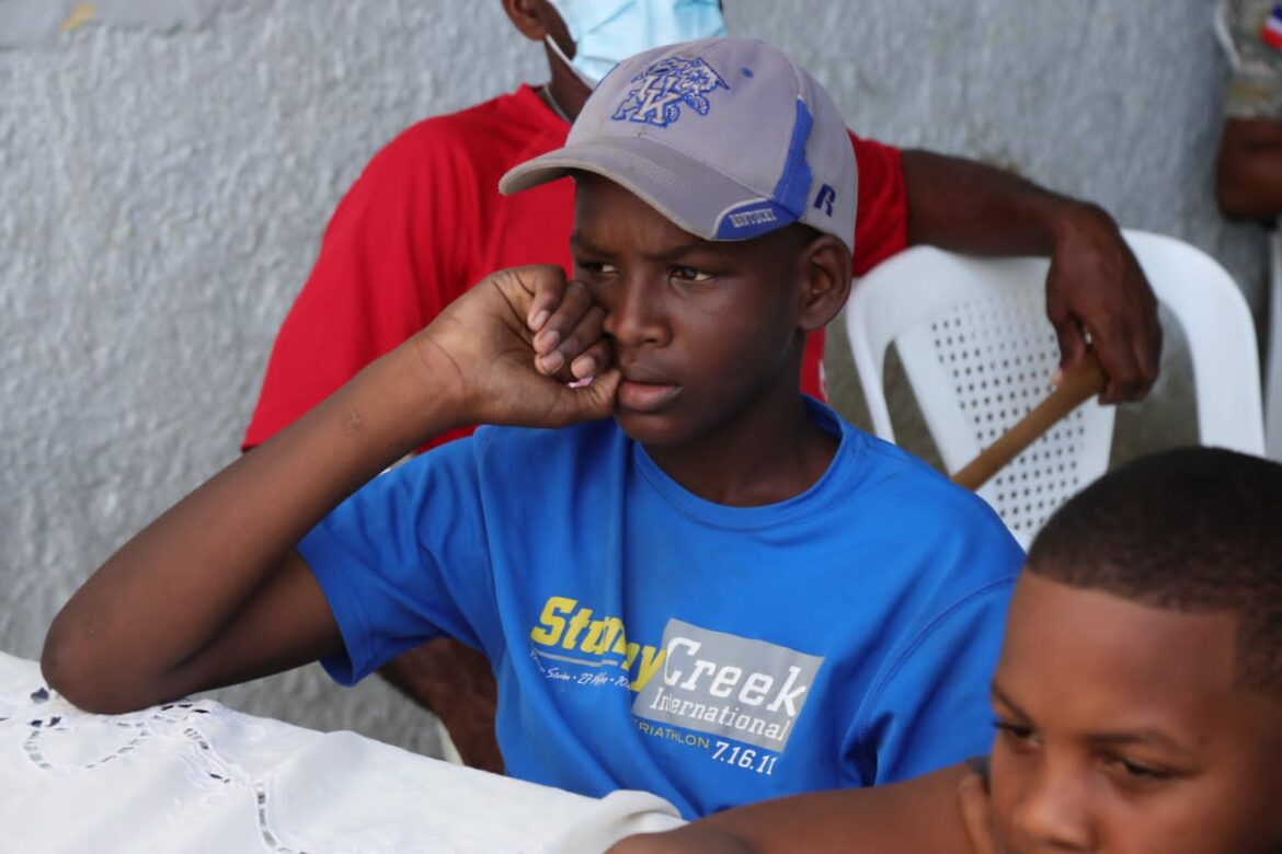 Uno de los beneficiarios.