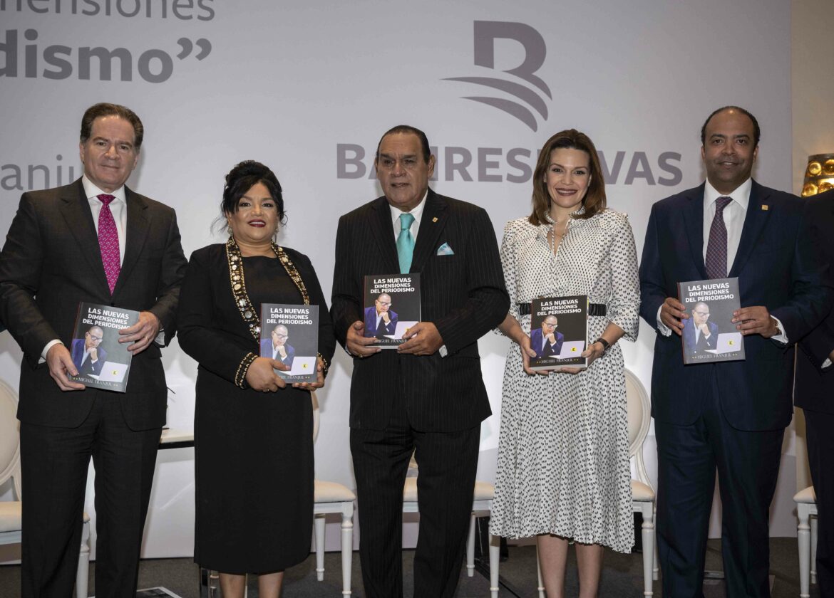 Banreservas auspicia “Las nuevas dimensiones del periodismo”, del periodista Miguel Franjul.