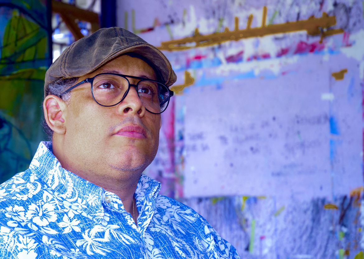 1. El pintor Omar Molina Oviedo.