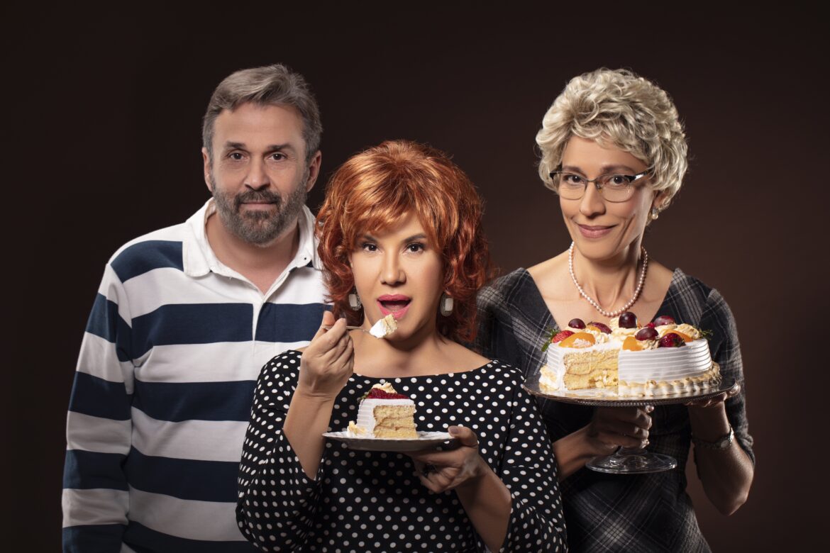 Guillermo Cordero, María Castillo y Aidita Selman