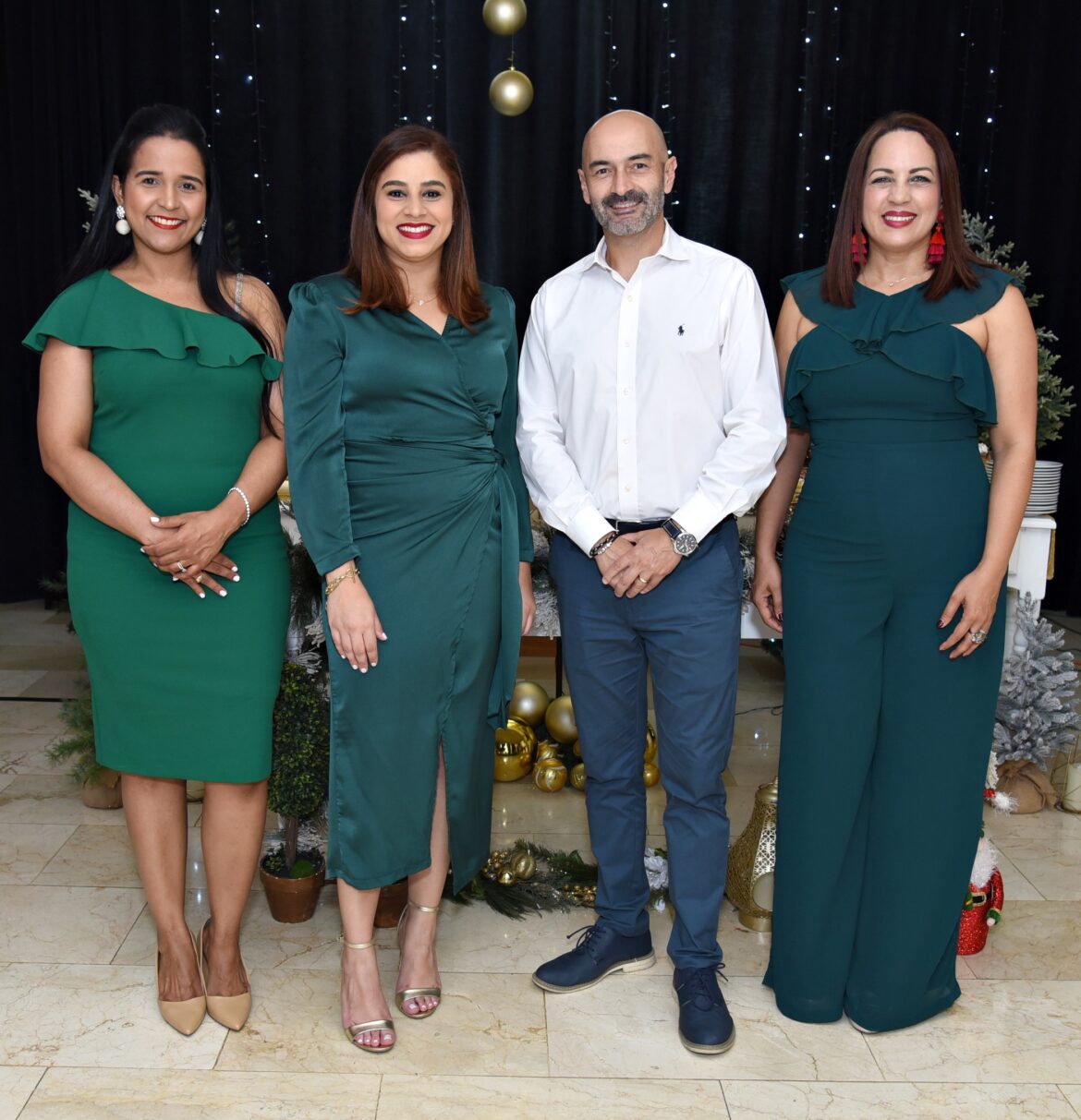 Claribel De Los Santos, Patricia Pérez, Leandro Tajes y Marjorie Rijo