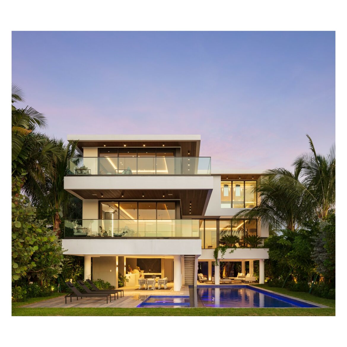 Rivo Alto, rear, Miami Beach