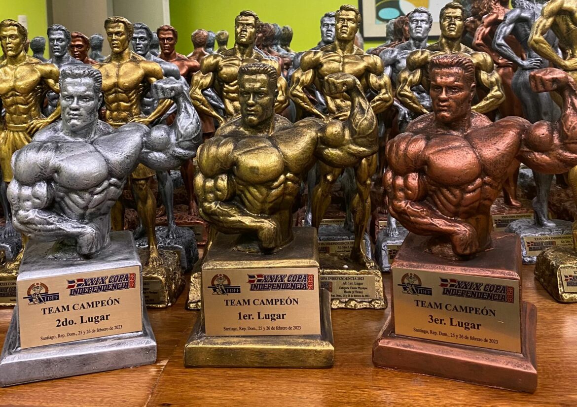 Efigie para equipos ganadores