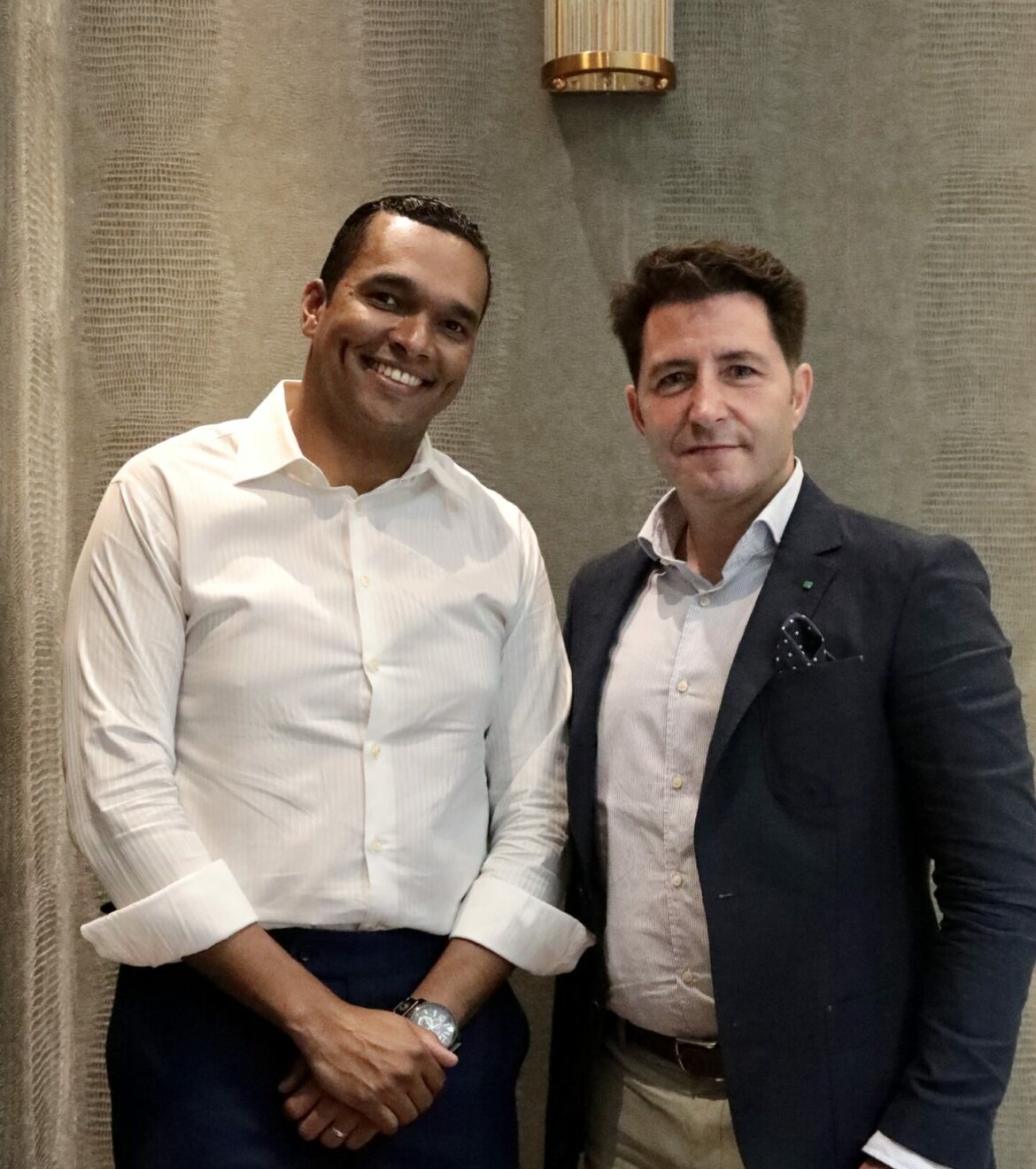 FOTO PRINCIPAL. Douglas Carvajal y Álvaro Comenge