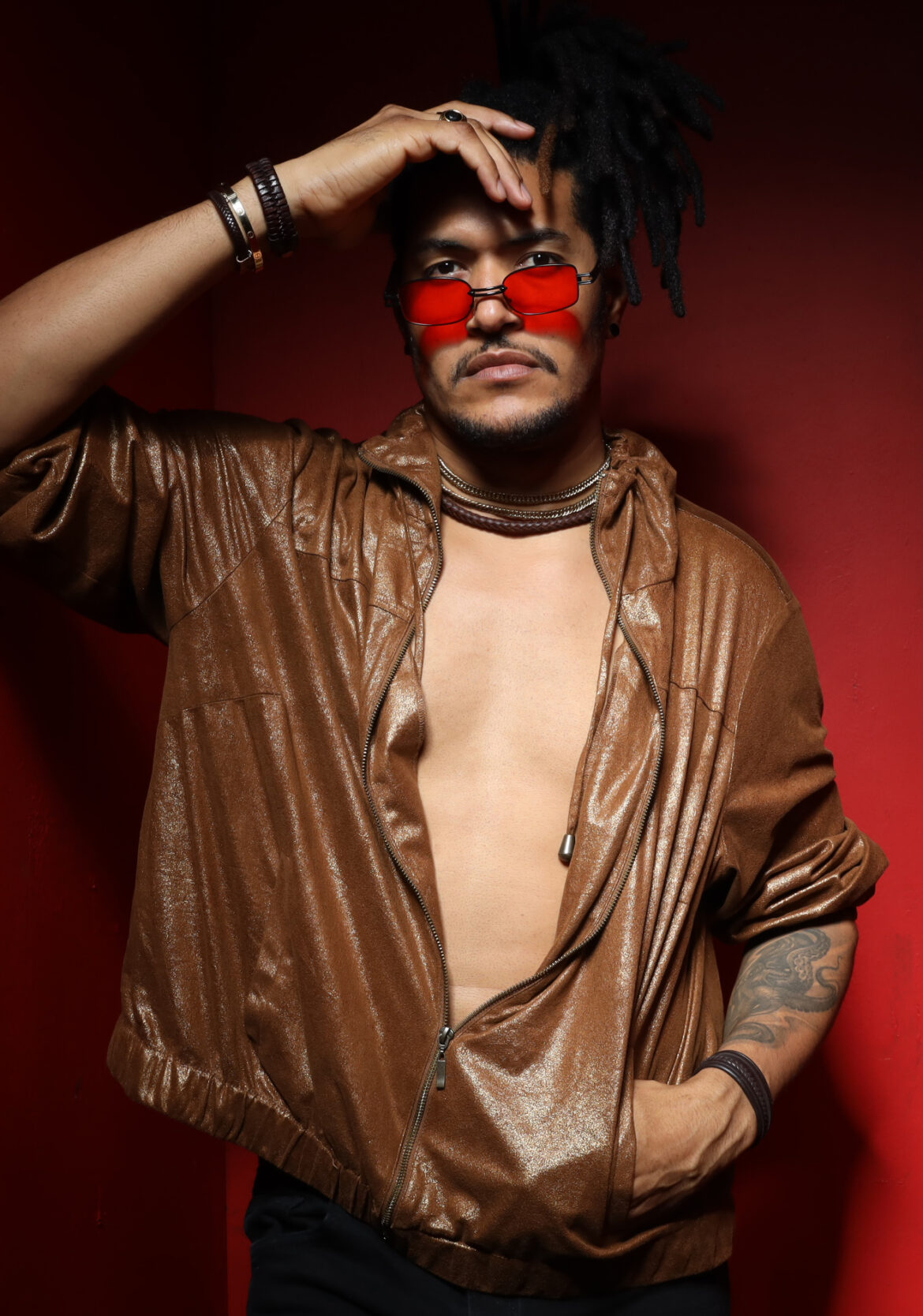 El actor y cantante Carasaf Sánchez