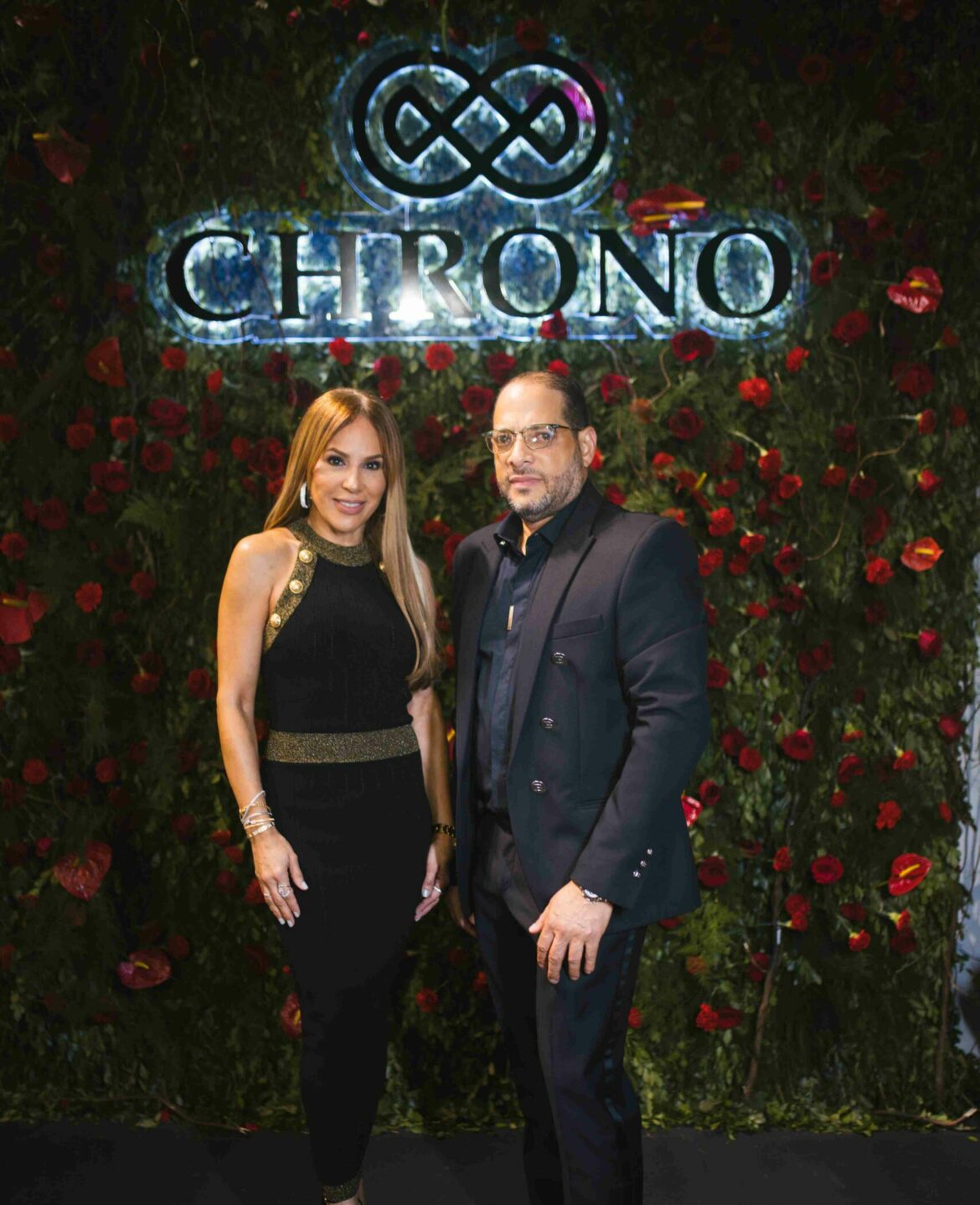 Arianne Medina y su esposo Federico Grullón.