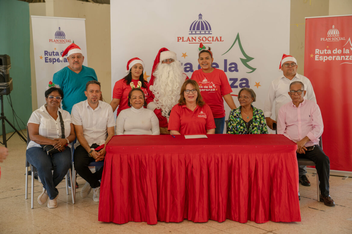 Se Enciende la Navidad con la Ruta de la Esperanza del Plan Social de la Presidencia.
