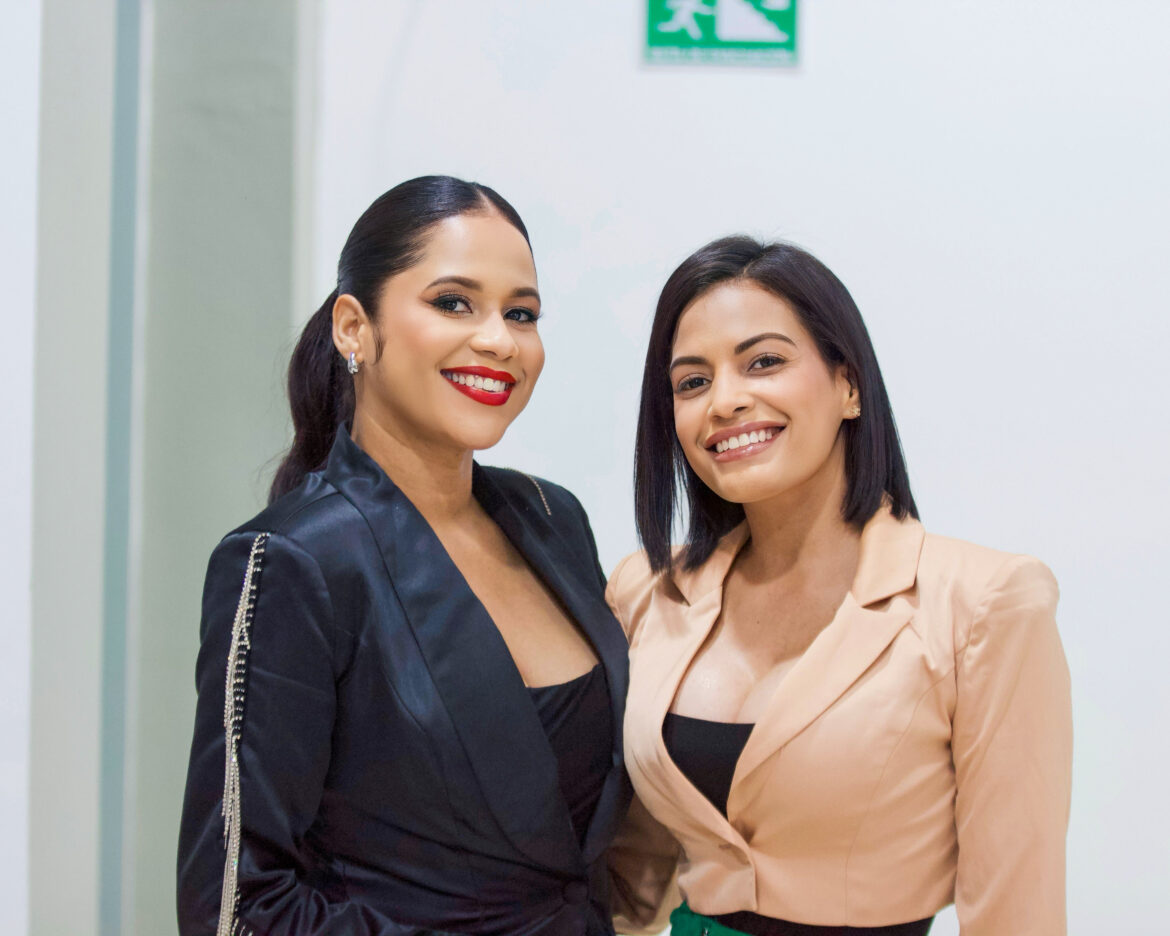 Vianny Mejía y Wanda Marte