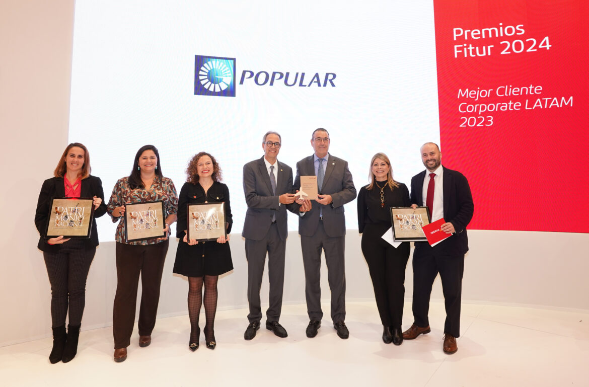 Banco Popular Dominicano Recibe Reconocimiento de Iberia como Empresa Corporativa Destacada en América Latina 2023