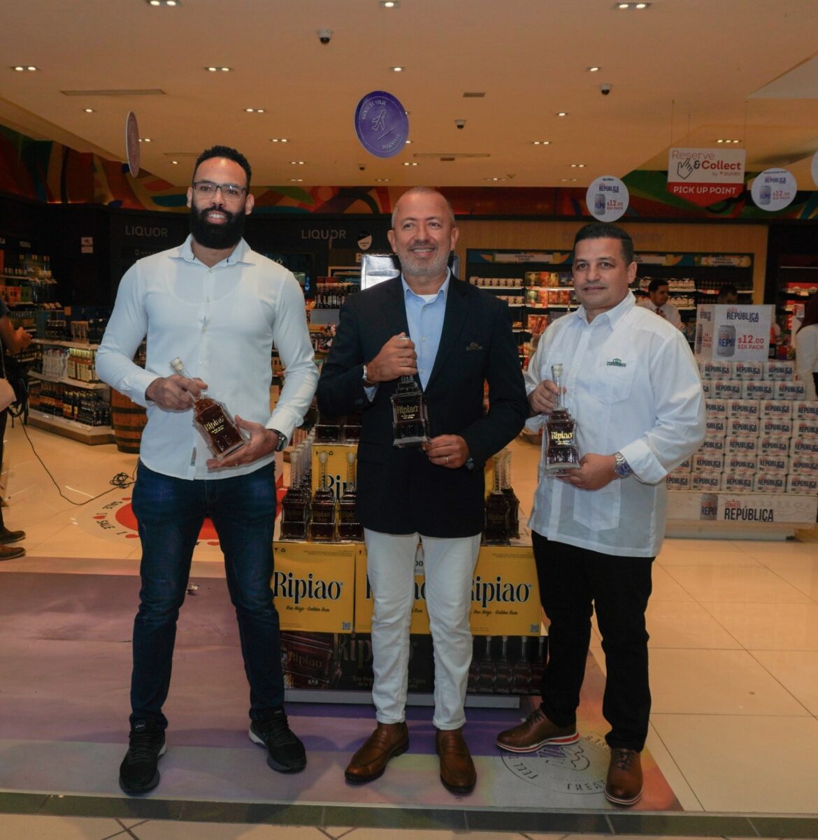 Héctor Pérez, Jack Astacio y Julio Frank Astacio.