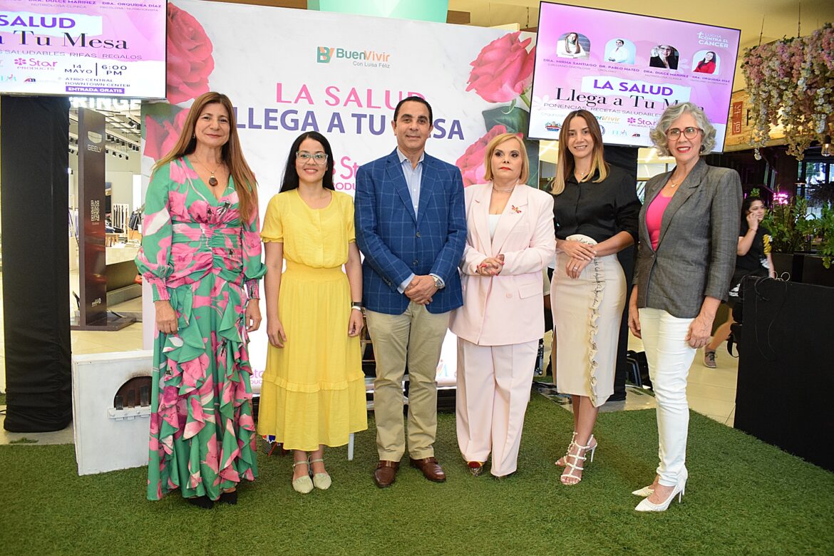 Luisa Feliz, Orquidea Diaz, Pablo Mateo, Rommy Grullon, Mirna Santiago y Dulce Mariñez.