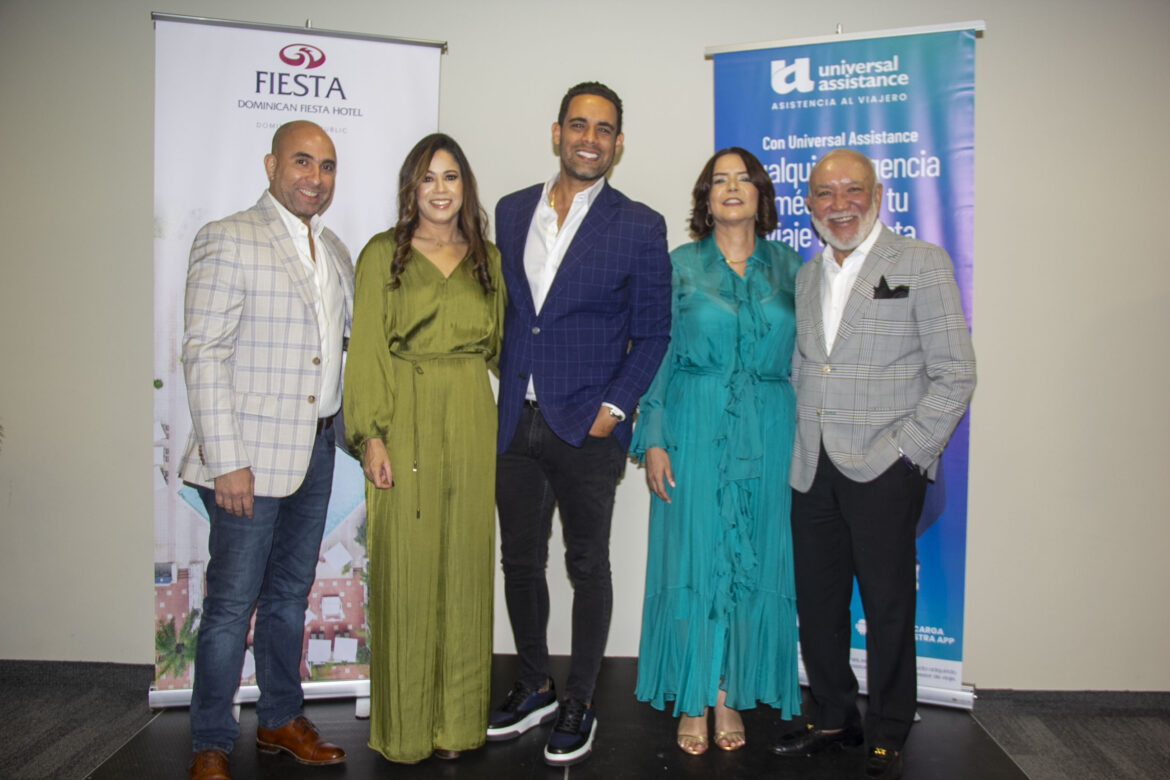 Irving Alberti, Ibelka Vásquez, Albert Mena, Ada Fernández y Jochy Santos