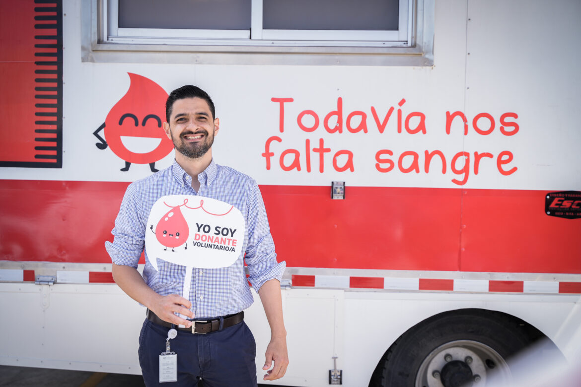 Colaboradora voluntaria de jornada de Donación de Sangre – agosto 2024 (3)