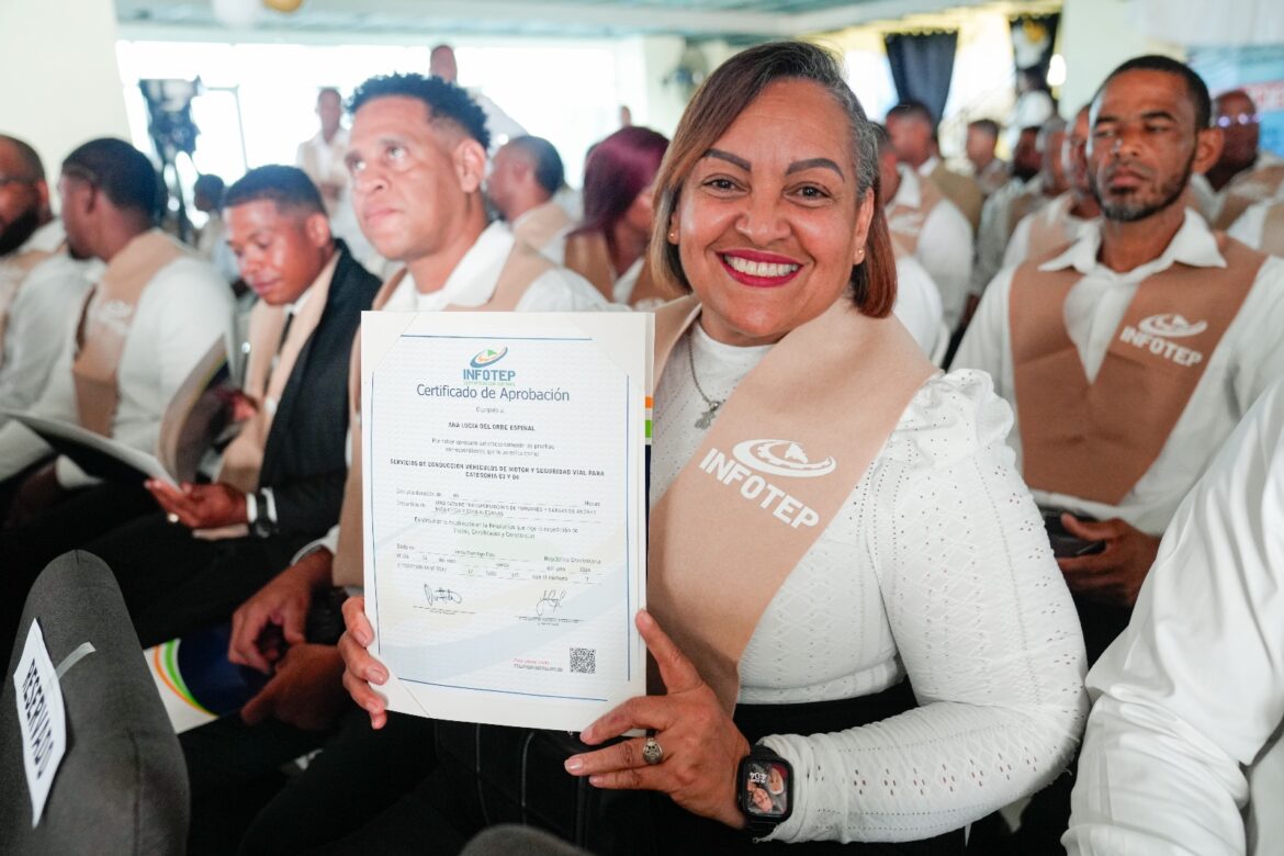 INFOTEP certifica mil 102 conductores en seguridad vial categoria 03 y 04