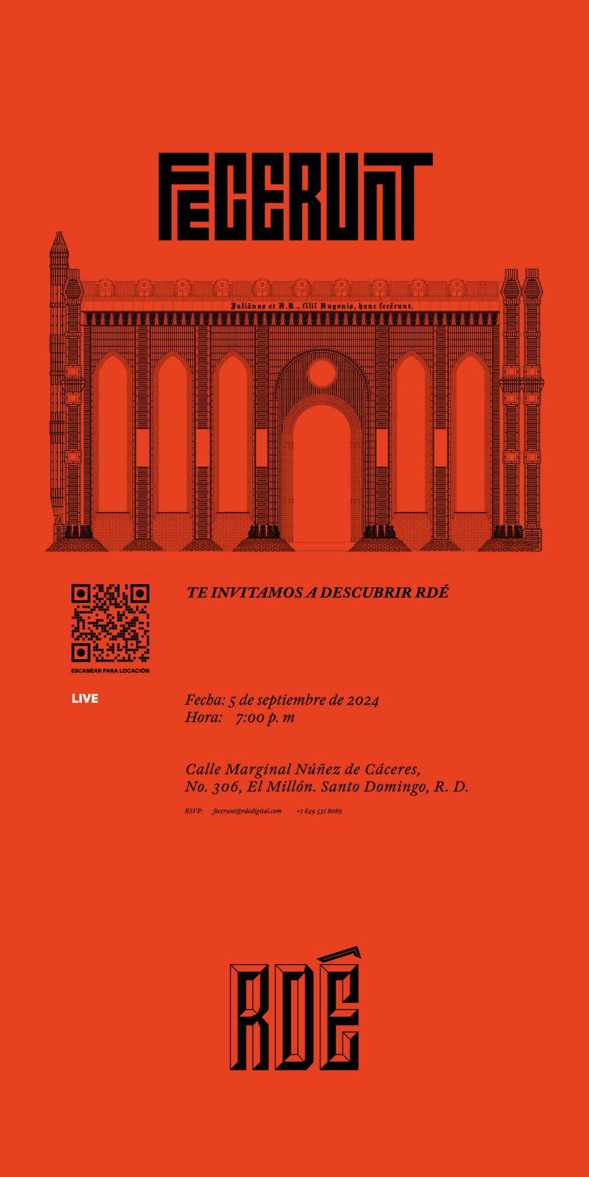 Invitación Lanzamiento RDÉ