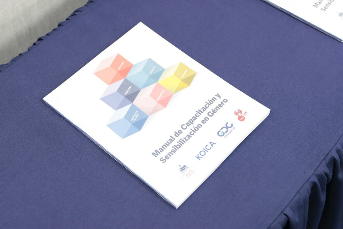 Manual de Capacitación y Sensibilización en Género, realizado por Supérate y Koica