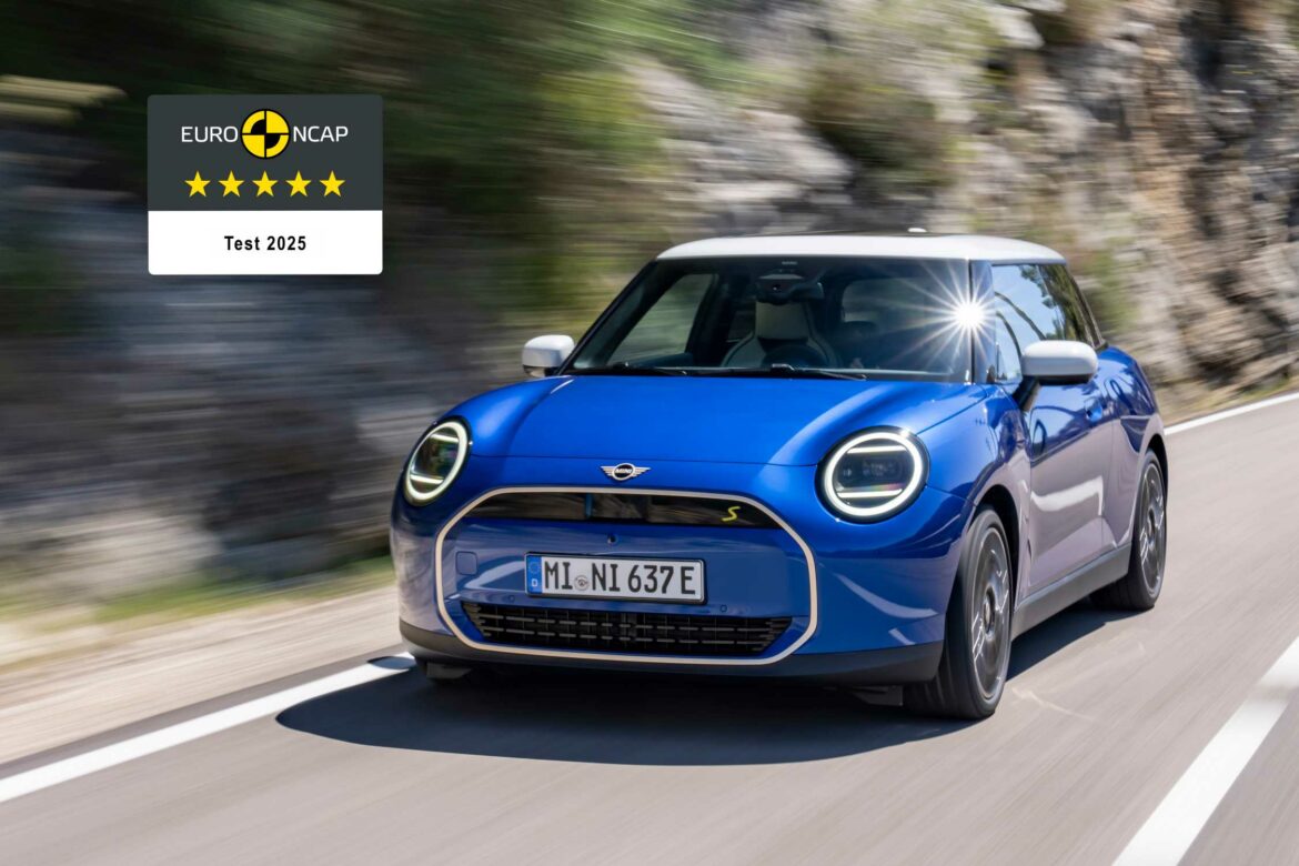 MINI Cooper electrico Euro NCAP