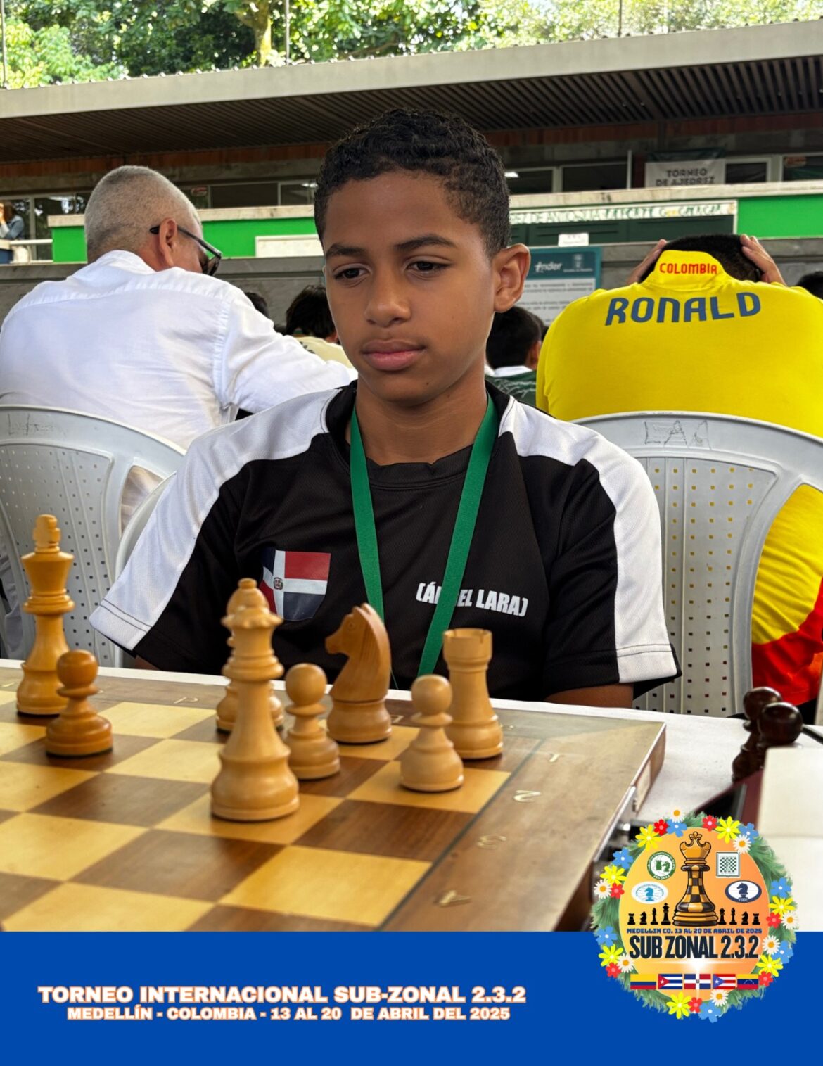 Campeón Centroamericano, Ángel Sebastián Lara.