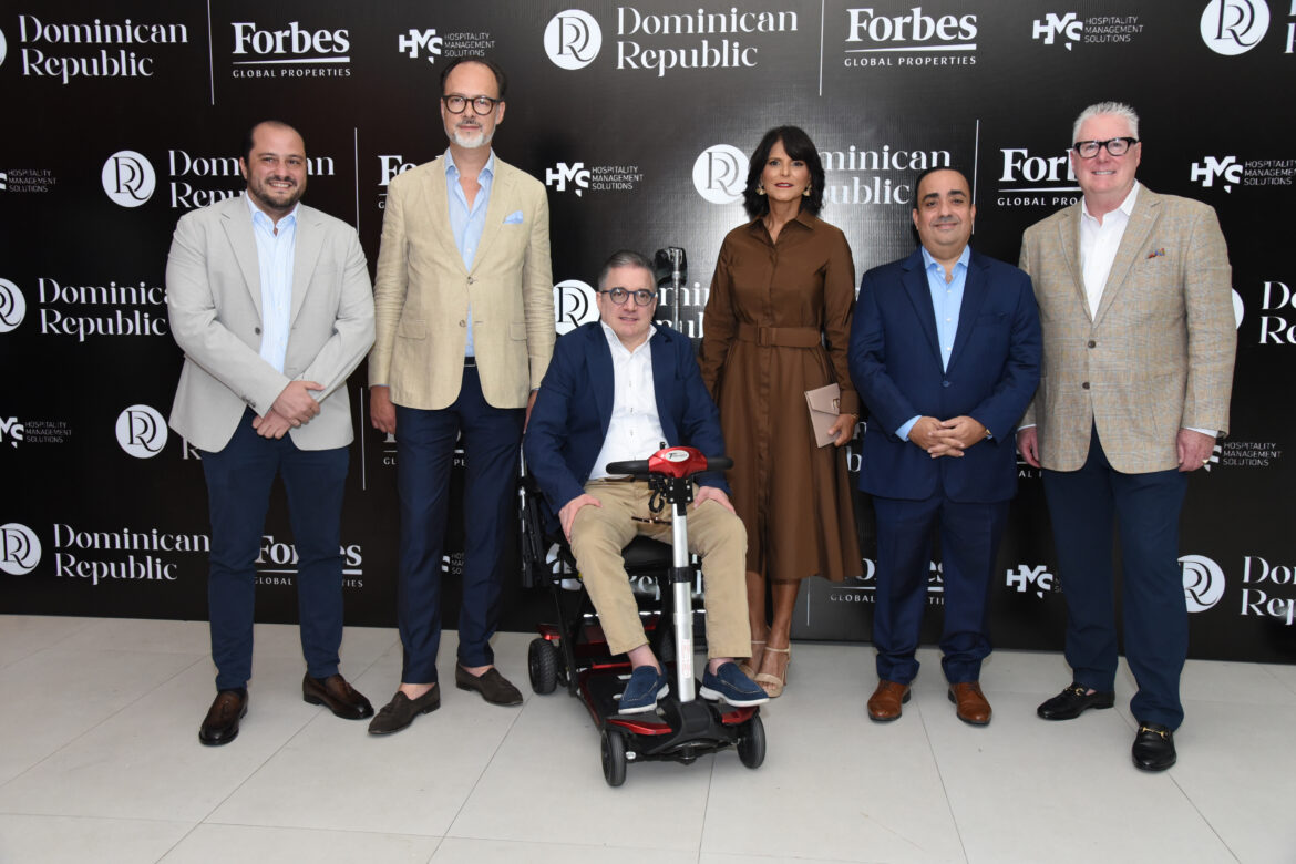 Adam Tazi, Marcus Benussi, Santiago Capeans, Miguelina Butrón, Abelardo Melgen y Michael Jalbert