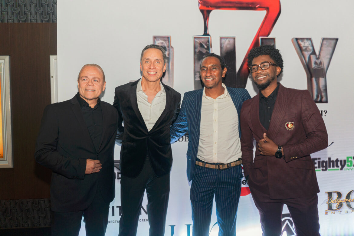 Luis Cabrera, Anthony Alvarez, Francis Disla y Robenson Lauvince.