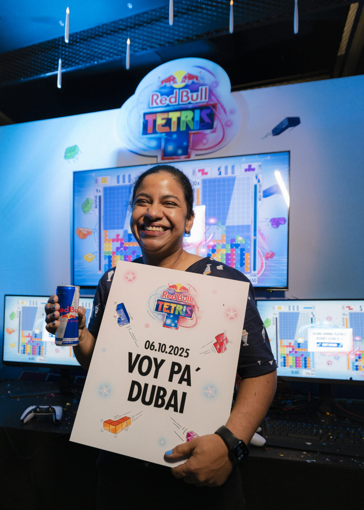 Melina Díaz vence en Red Bull Tetris- la única mujer en competir y coronarse campeona se alista para enfrentarse a los mejores del mundo en Dubai